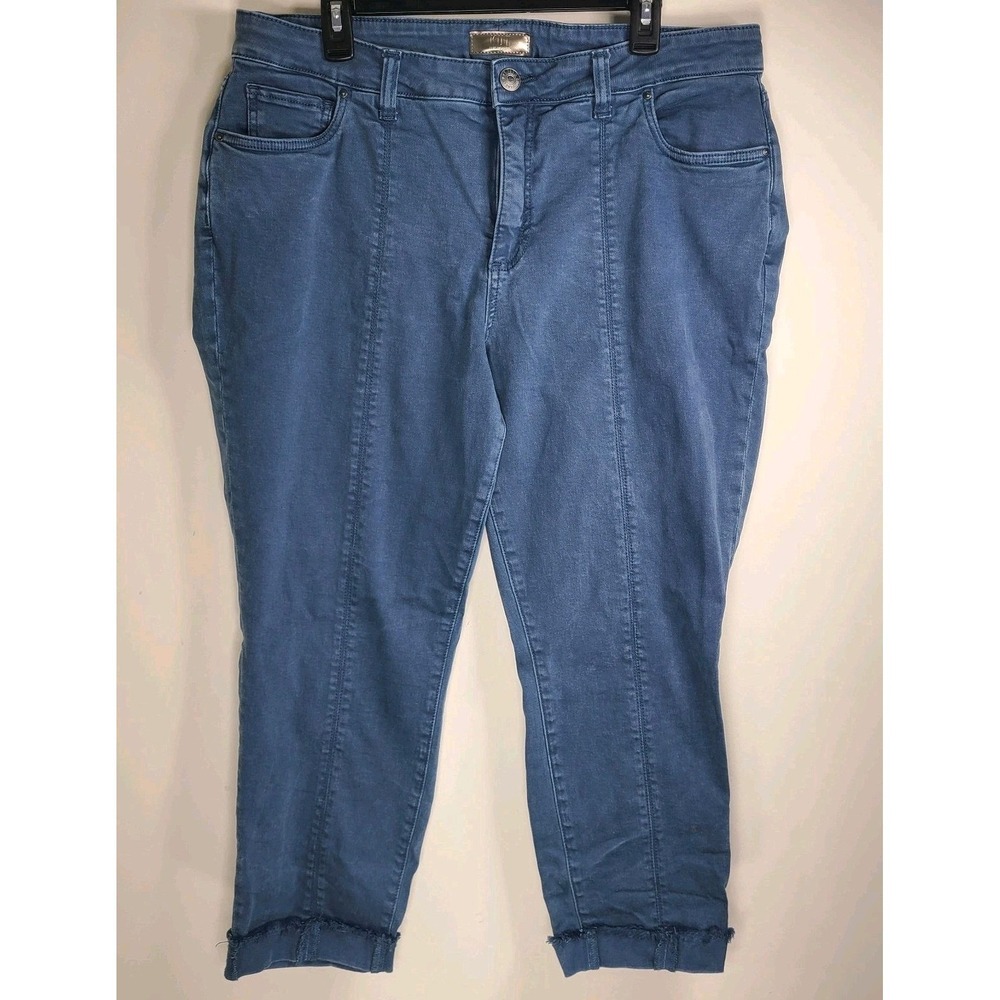 KUT from the Kloth Women's Amy Crop Jeans – Size 16W – Straight Leg Stretch